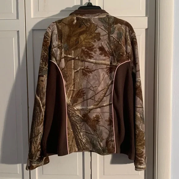 RealTree Ladies Camouflage Fleece Pullover Hoodie - Host Pick - Picture 6 of 10
